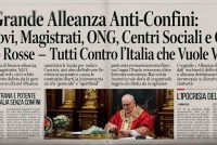 La Grande Alleanza Anti-Confini: Vescovi, Toghe, ONG, Centri Sociali e Coop Rosse.  Tutti Contro l’Italia