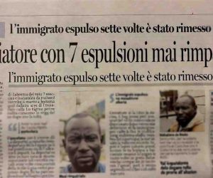 Spacciatore espulso 7 volte e mai rimpatriato