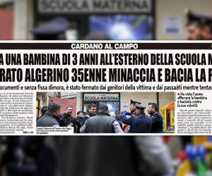 Migrante tenta violenza su bimba di 3 anni all’asilo