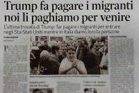 Trump lancia la ‘Gold Card’: migranti dovranno pagare 1 milione per entrare in USA