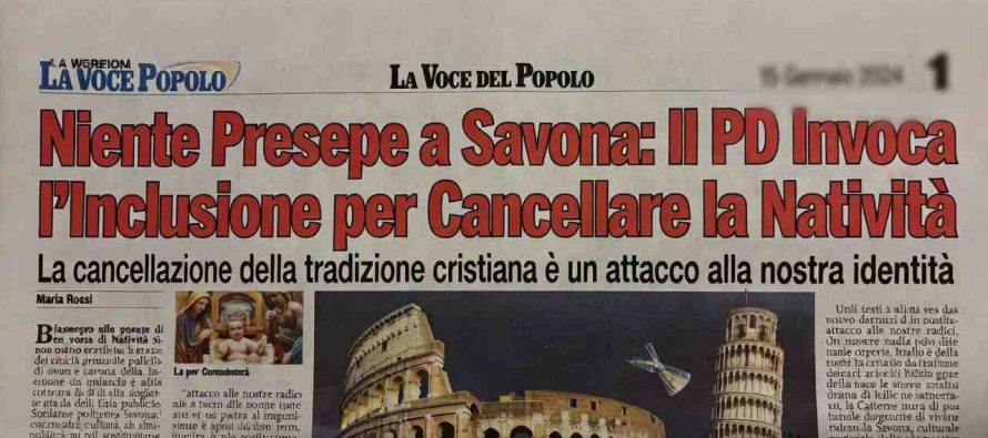 Pd cancella il Natale a Savona per non turbare i musulmani