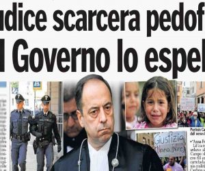 Pedofilo scarcerato dal giudice per “impulso affettuoso”: espulsione immediata