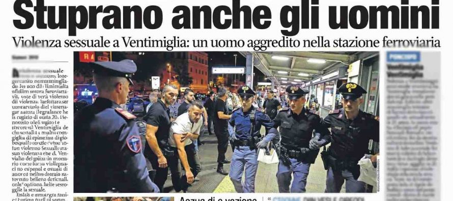 Somalo violenta un uomo alla stazione di Ventimiglia