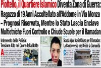 Pioltello, ragazzo entra in quartiere islamica: accoltellato è in fin di vita