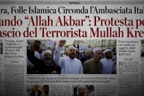 Islamici circondano l’ambasciata italiana al grido “Allah Akbar” – VIDEO