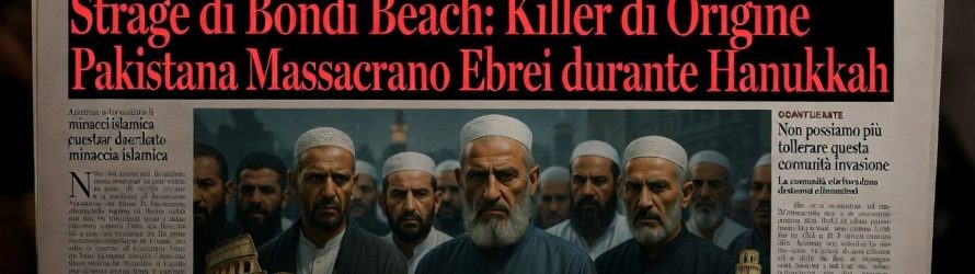 Strage di Bondi Beach: tutti i terroristi islamici sono maranza di origine pakistana