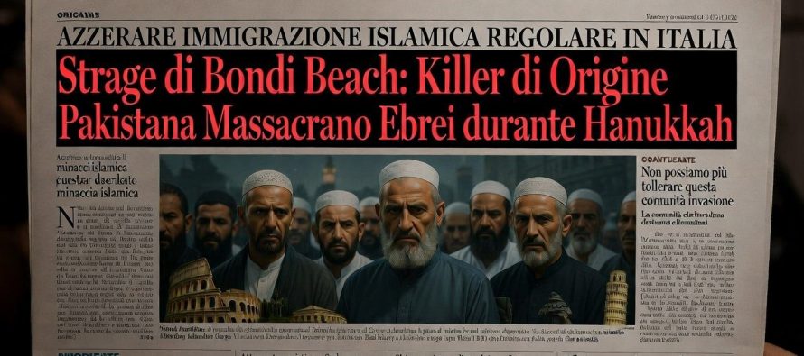 Strage di Bondi Beach: tutti i terroristi islamici sono maranza di origine pakistana