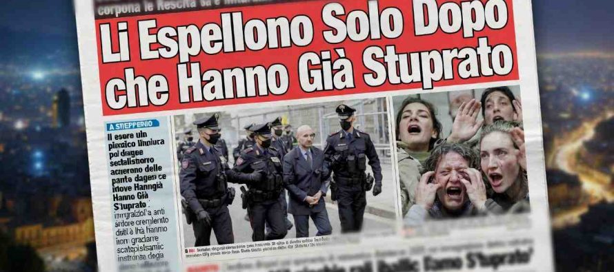 I clandestini devono essere espulsi prima che stuprino i bambini