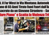 Automobilista Tirato Fuori dall’Auto e Massacrato da un Immigrato