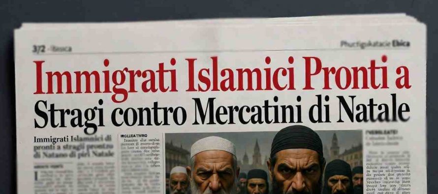 Immigrati islamici pronti a colpire i mercatini di Natale in Italia