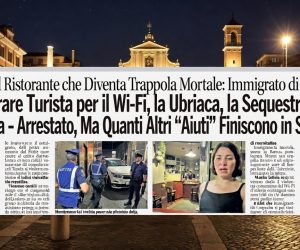 Entra in ristorante e viene stuprata dal solito immigrato