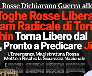 Emergenza Nazionale: Toghe liberano l’Imam pro-Hamas e la Sinistra Gode