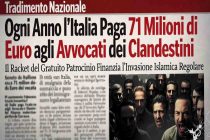 Ogni Anno l’Italia Paga 71 Milioni di Euro agli Avvocati dei Clandestini