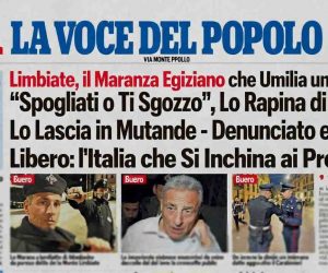 “Spogliati o Ti Sgozzo”: già libero perché immigrato