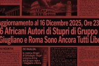 Stupri Roma e Giugliano: i 6 Africani sono ancora liberi dopo 10 giorni