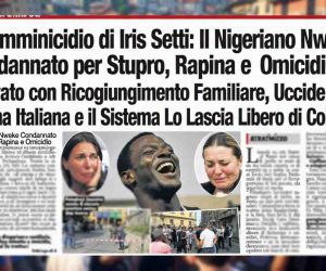 Stupra e uccide donna italiana: arrivato con ricongiungimento familiare