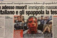 “Tu adesso muori!”: immigrato massacra italiano e gli spappola la testa