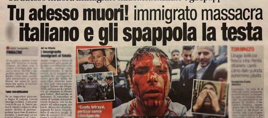 “Tu adesso muori!”: immigrato massacra italiano e gli spappola la testa