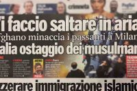 “Vi faccio saltare in aria!”: islamico attacca passanti a Milano