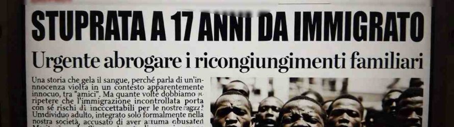Un’altra 17enne violentata dal solito immigrato
