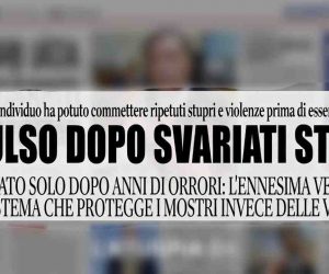 Africano espulso solo dopo anni di sviariate condanne per stupro