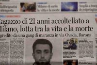 Accoltellato e preso a bastonate dai maranza: giovane in fin di vita a Milano