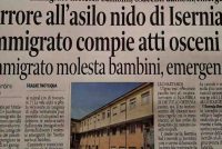 Africano molesta bambini davanti asilo: orrore a Isernia
