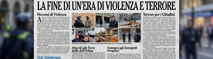 Askatasuna: decenni di violenze, sgomberato appena tocca il giornale della sinistra