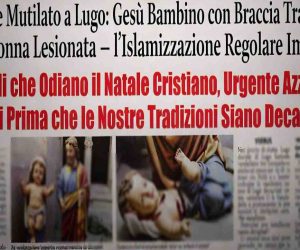 Maranza amputano le braccia a Gesù: Parroco li sfida