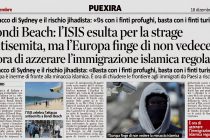 Strage Bondi Beach, Stato Islamico minaccia il Natale: “Ora tocca all’Europa”