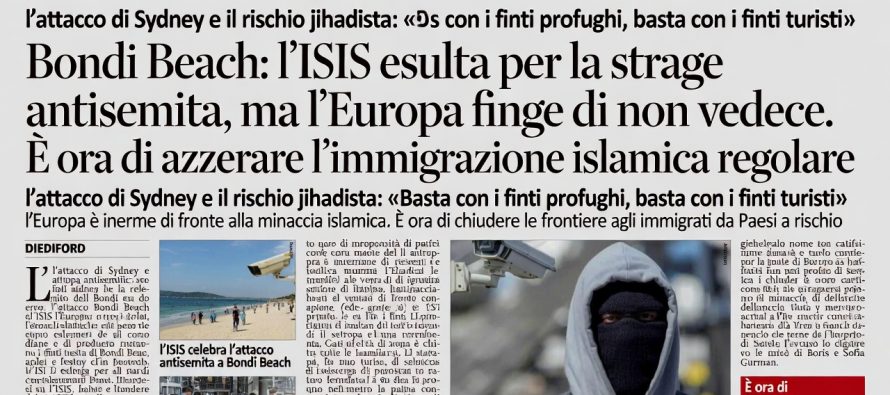 Strage Bondi Beach, Stato Islamico minaccia il Natale: “Ora tocca all’Europa”