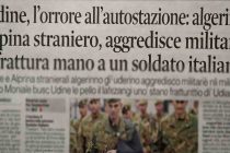 Immigrato spezza la mano a militare italiano