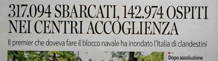 Meloni ha riempito i centri accoglienza: +142.974 con lei premier
