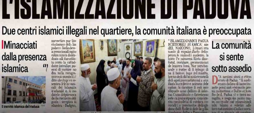 Padova islamica, cittadini assediati dalle moschee: islamici assaltano le case