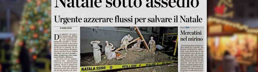 Natale Sotto Assedio: Presepi Mutilati, Bruciati e Cancellati in Tutta Italia