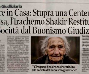 Donna di 100 anni si sente male in casa: arriva il soccorritore Mohammed e la stupra
