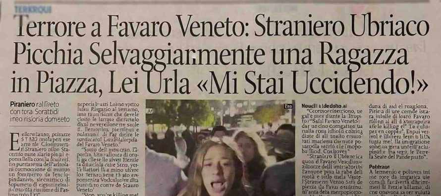 Ragazza massacrata a calci da immigrato per strada: «Piangeva e gli urlava ‘Mi stai uccidendo’»