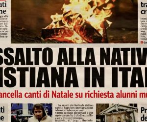 Gesù Bambino Decapitato in Chiesa la Notte di Natale