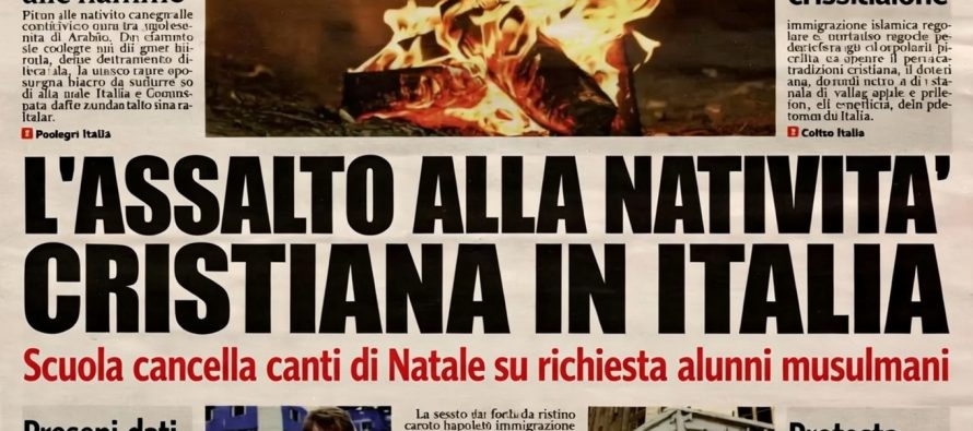 Scuola annulla i canti di Natale per non fare arrabbiare i musulmani