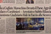 Marocchino Devasta il Paese, Aggredisce Sindaco e Carabinieri: Arrestato e Subito Rilasciato