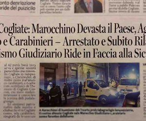 Marocchino Devasta il Paese, Aggredisce Sindaco e Carabinieri: Arrestato e Subito Rilasciato