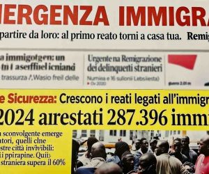 Nel 2024 arrestati 287.396 immigrati: devono essere rimpatriati