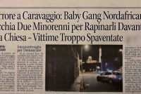 Baby Gang Nordafricana Perseguita Minorenni Italiani Davanti alla Chiesa