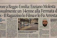 Egiziano violenta ragazzino italiano alla fermata del bus