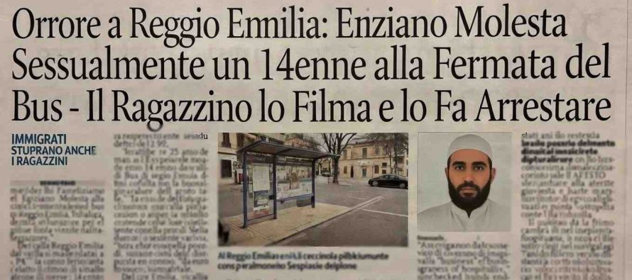 Egiziano violenta ragazzino italiano alla fermata del bus