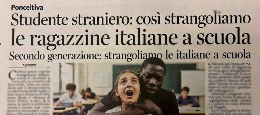 Studente straniero: così strangoliamo le ragazzine italiane a scuola – VIDEO