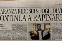 MARANZA RIDE SUI 9 FOGLI DI VIA: SERVONO RIMPATRI DI MASSA