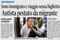 Autista pestato: “Sono migrante e viaggio senza biglietto”