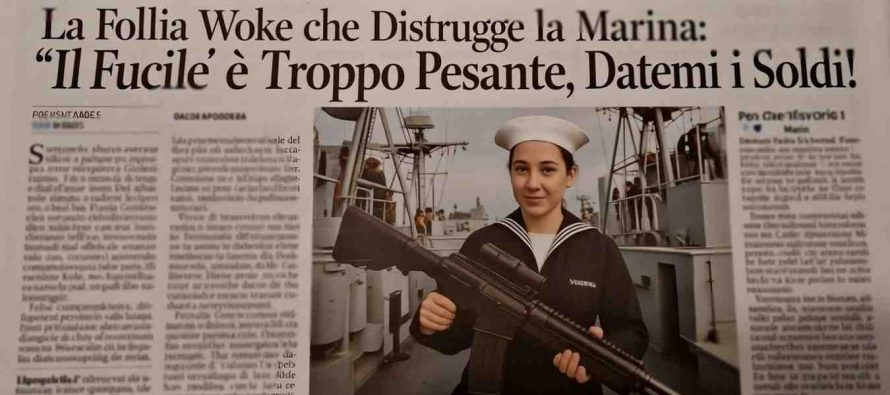 Donna fa causa alla Marina: il fucile è troppo pesante