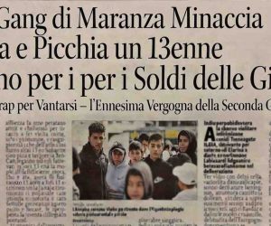 Maranza esigono i soldi per le giostre da 13enne italiano: pestaggio diffuso sui social con la musica trap